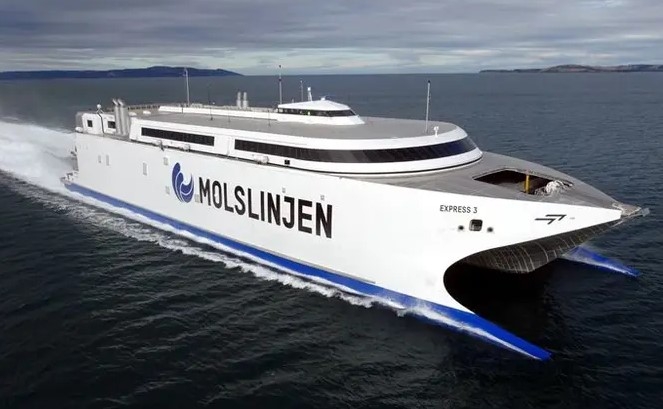 Molslinjen testuje technologię kół zamachowych - GospodarkaMorska.pl