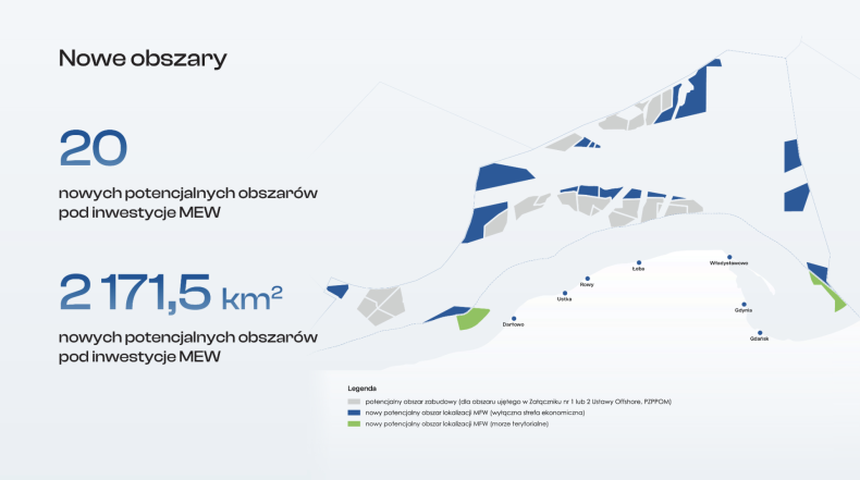 Nowy potencjał Bałtyku: 33 GW mocy i 20 nowych obszarów pod morskie farmy wiatrowe (raport) - GospodarkaMorska.pl