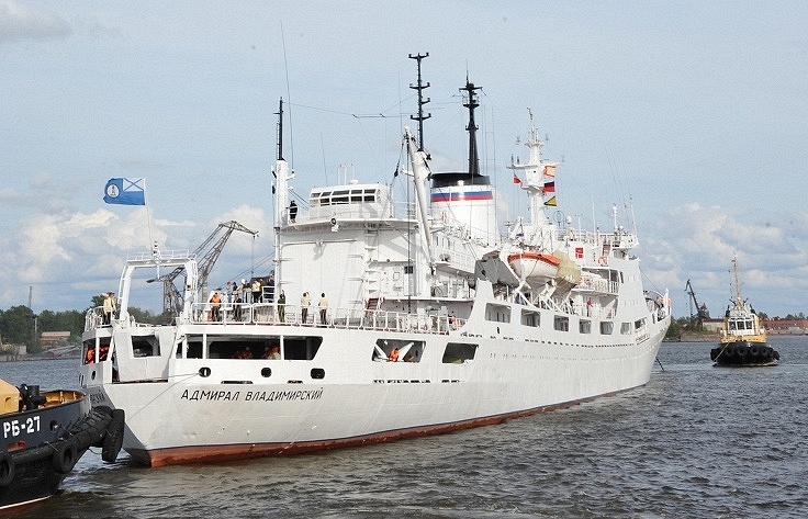 Rosyjski statek szpiegowski namierzony w pobliżu Szkocji - GospodarkaMorska.pl