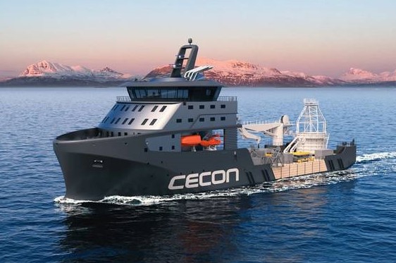 Cecon Contracting opracowuje statek do układania kabli zasilany metanolem  - GospodarkaMorska.pl