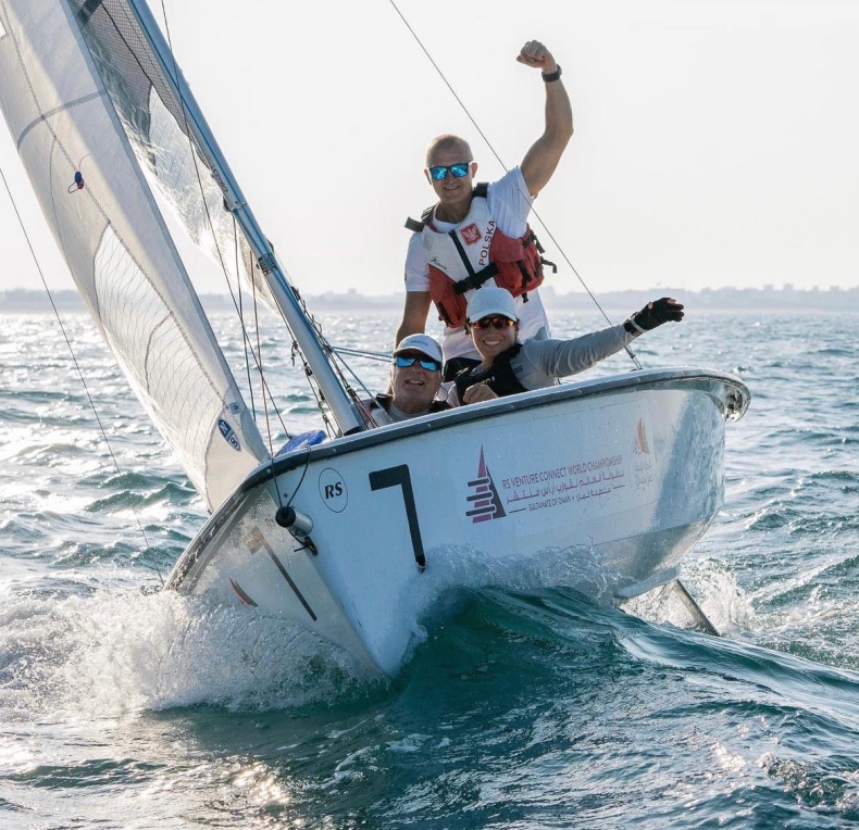 Piotr Cichocki i Olga Górnaś-Grudzień mistrzami świata! - GospodarkaMorska.pl