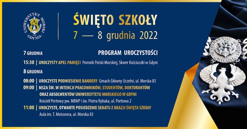 Zaproszenie na święto gdyńskiego Uniwersytetu Morskiego - GospodarkaMorska.pl