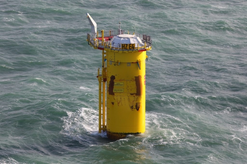 Kto usunie zniszczony monopal na morzu? Vattenfall szuka wykonawcy - GospodarkaMorska.pl