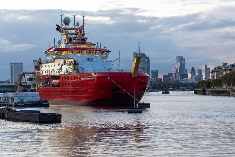 Są pieniądze na utrzymanie brytyjskich statków naukowo-badawczych - GospodarkaMorska.pl