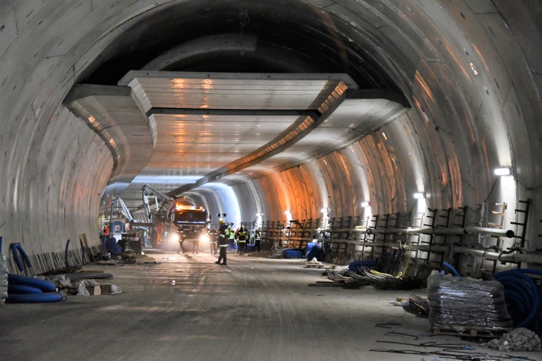 Przy budowie tunelu pod Świną wykonano ponad 85 proc. prac - GospodarkaMorska.pl