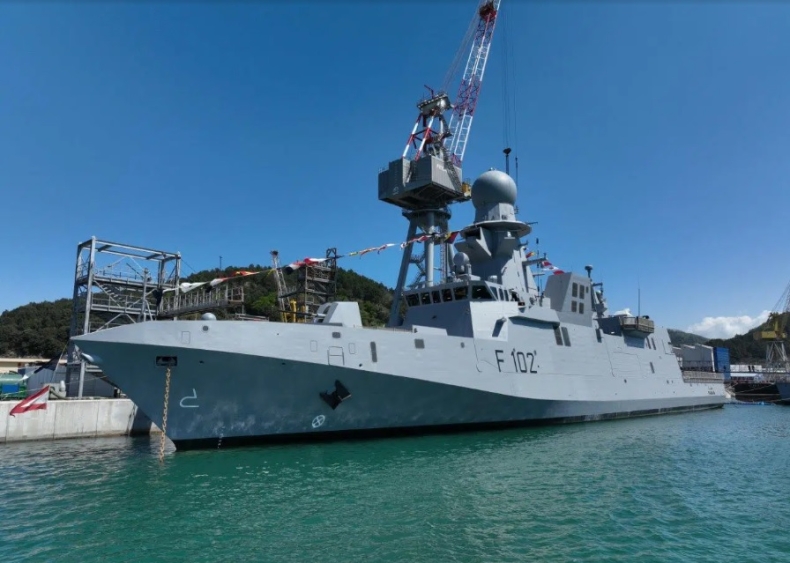 Fincantieri dostarcza trzecią korwetę dla Kataru - GospodarkaMorska.pl