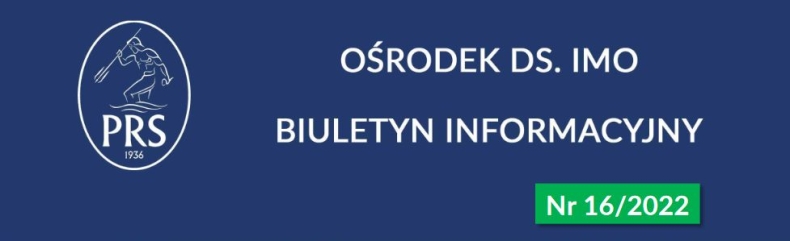 Nowy Biuletyn Ośrodka ds. IMO - GospodarkaMorska.pl
