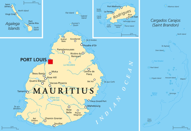 Mauritius i Wielka Brytania negocjują w sprawie spornego terytorium - GospodarkaMorska.pl