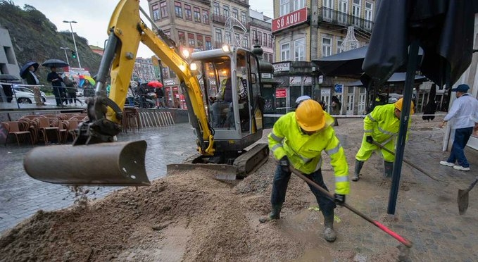 Ponad tysiąc interwencji w związku z ulewami w Portugalii - GospodarkaMorska.pl