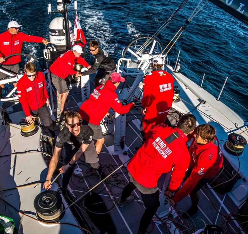 Polski jacht WindWhisper rozpoczyna oceaniczne ściganie. Startuje pierwszy etap The Ocean Race - GospodarkaMorska.pl