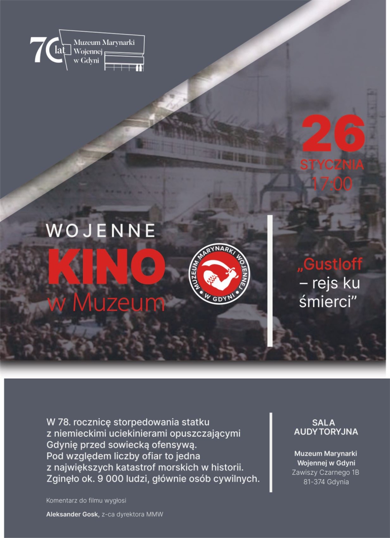 Cykl spotkań z historią w Muzeum Marynarki Wojennej w Gdyni - GospodarkaMorska.pl