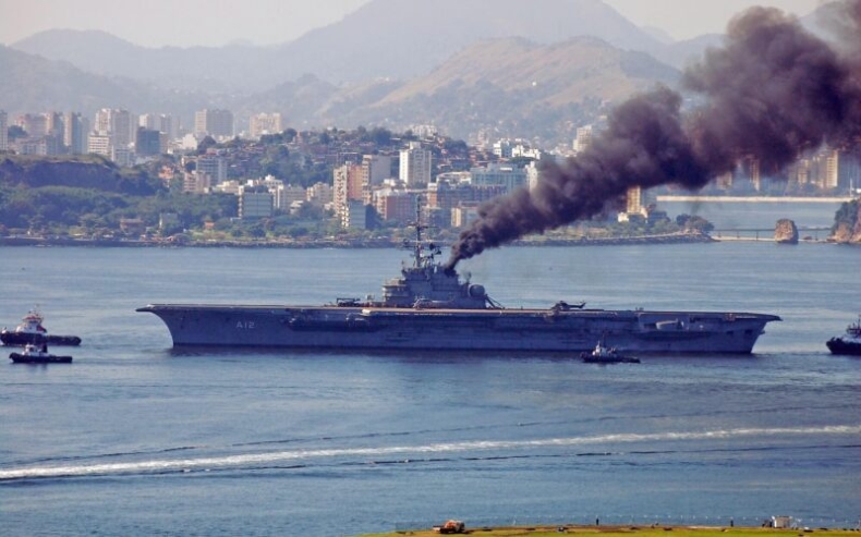 Brazylijska opera mydlana wokół toksycznego lotniskowca trwa - GospodarkaMorska.pl