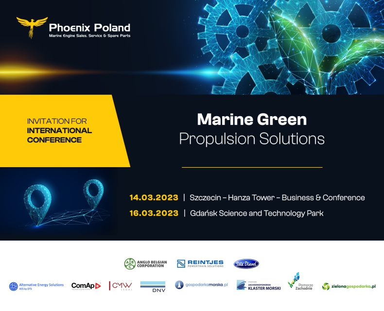Już w marcu startuje międzynarodowa konferencja pt. Marine Green Propulsion Solutions - GospodarkaMorska.pl