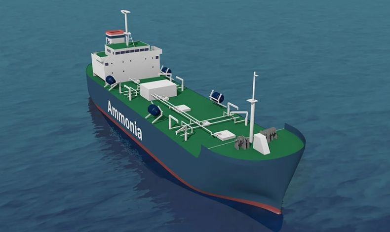 Mitsubishi Shipbuilding oczekuje na komercjalizację swojego statku do bunkrowania amoniaku - GospodarkaMorska.pl