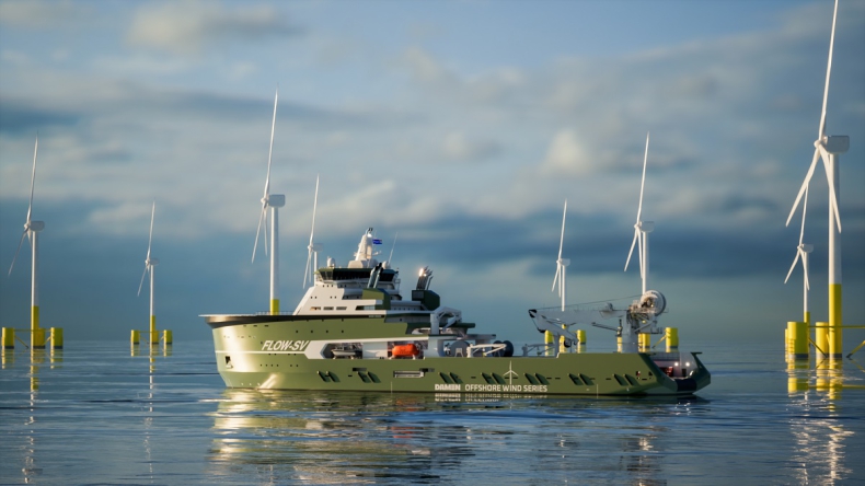 Damen prezentuje nową jednostkę morską przeznaczoną do wsparcia offshore - GospodarkaMorska.pl
