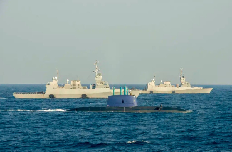 Amerykańskie i izraelskie okręty wspólnie ćwiczą na Morzu Śródziemnym - GospodarkaMorska.pl