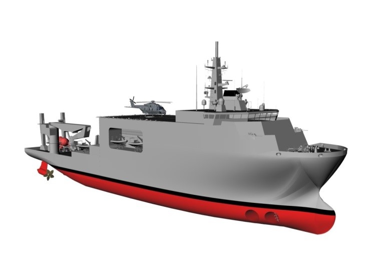 Kongsberg dostarczy sprzęt dla okrętu ratowniczego włoskiej Marynarki Wojennej  - GospodarkaMorska.pl