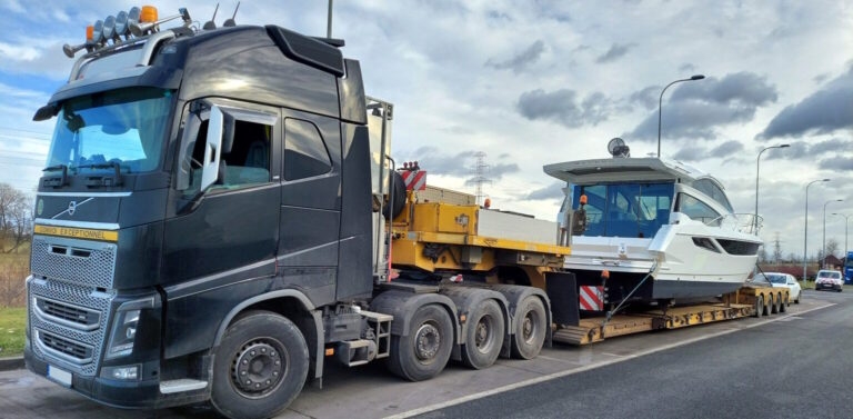 Przewoził jacht bez zezwolenia, zapłaci wysoką grzywnę - GospodarkaMorska.pl