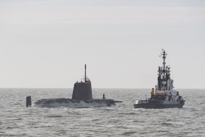 Royal Navy wzmacnia swoją flotę podwodną. Nowy okręt opuszcza stocznię Bae Systems - GospodarkaMorska.pl