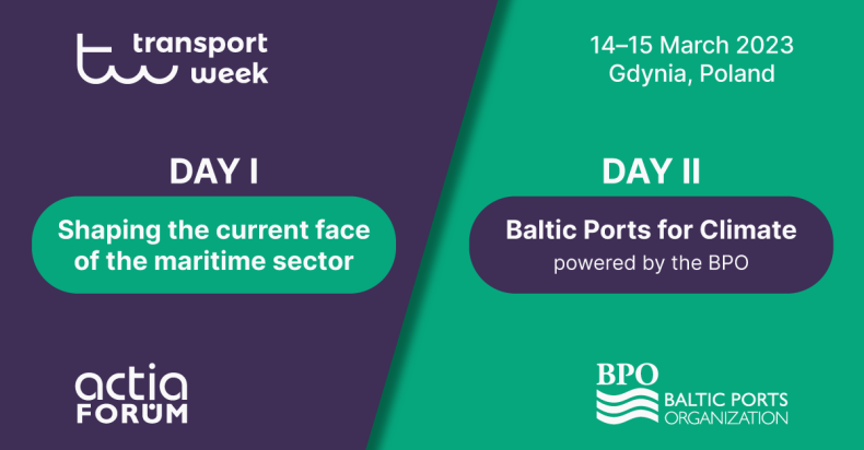 Kierunek – morze i klimat. Transport Week 2023, czyli kiedy, gdzie i dlaczego warto tam być? - GospodarkaMorska.pl