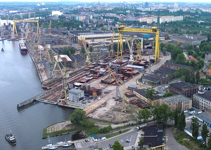Zaczęli remontować bocznicę byłej stoczni szczecińskiej - GospodarkaMorska.pl
