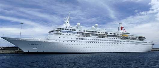 Pożar na statku Boudicca - GospodarkaMorska.pl