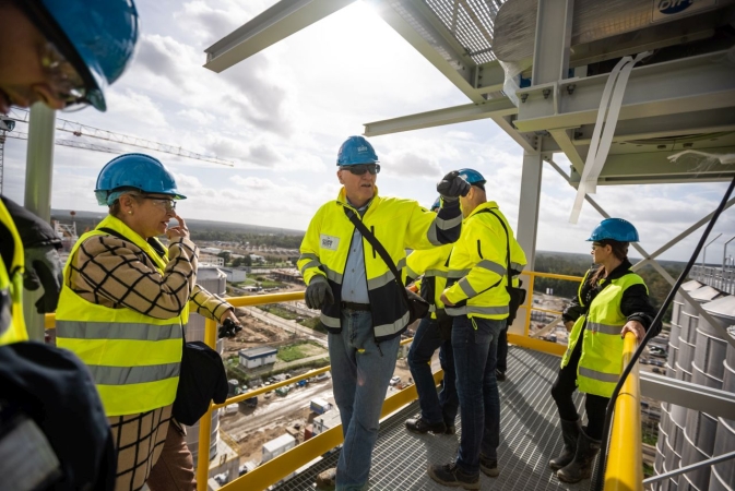 Co się dzieje na placu budowy Polimery Police? Zobacz film i zdjęcia-GospodarkaMorska.pl