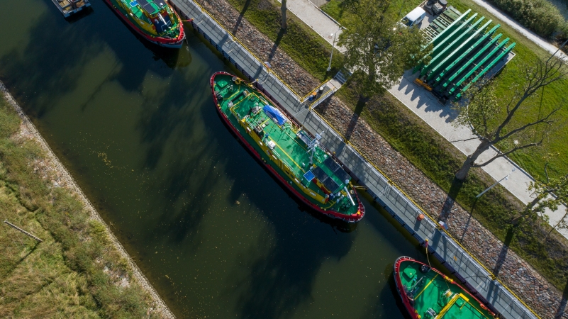 Flota RZGW w Gdańsku powiększyła się o nowoczesny lodołamacz liniowy [WIDEO, ZDJĘCIA]-GospodarkaMorska.pl