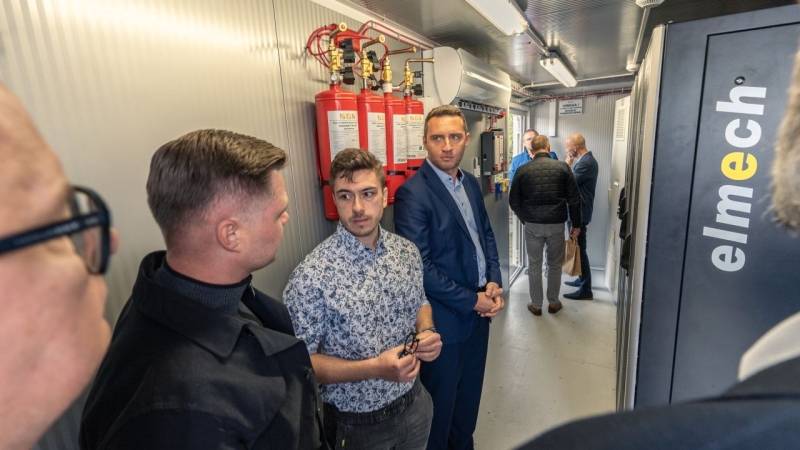 Grupa Technologiczna ASE ma swój magazyn energii. To krok w stronę oszczędności i OZE [WIDEO, ZDJĘCIA]-GospodarkaMorska.pl
