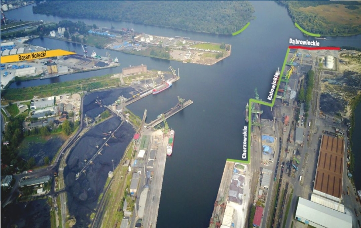 Port Szczecin: postęp prac związanych z budową oraz przebudową nabrzeży w Basenie Kaszubskim-GospodarkaMorska.pl