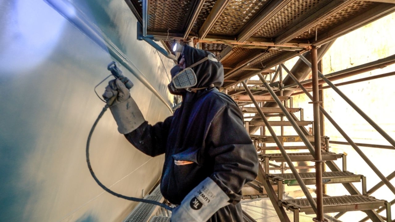 Muehlhan współpracuje ze stocznią Karstensen przy malowaniu statków [WIDEO, ZDJĘCIA]-GospodarkaMorska.pl