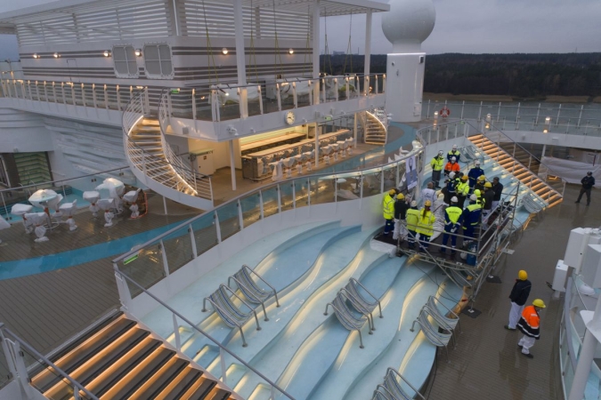Nowy flagowy statek Costa Toscana napędzany LNG zakończył udane próby morskie [ZDJĘCIA]-GospodarkaMorska.pl