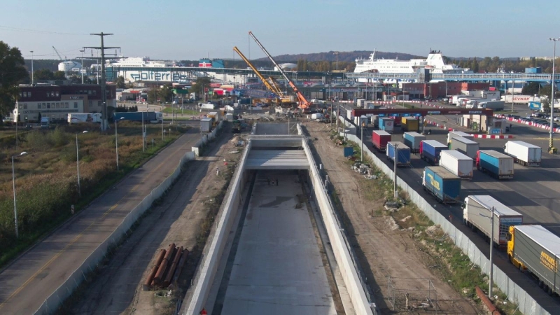 Tunel w Świnoujściu. Będą mrozić grunt pod wyjścia ewakuacyjne-GospodarkaMorska.pl