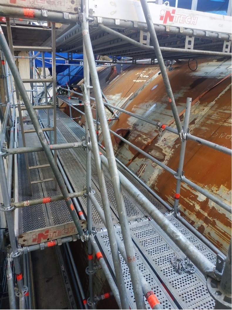 Tunel w Świnoujściu. Będą mrozić grunt pod wyjścia ewakuacyjne-GospodarkaMorska.pl