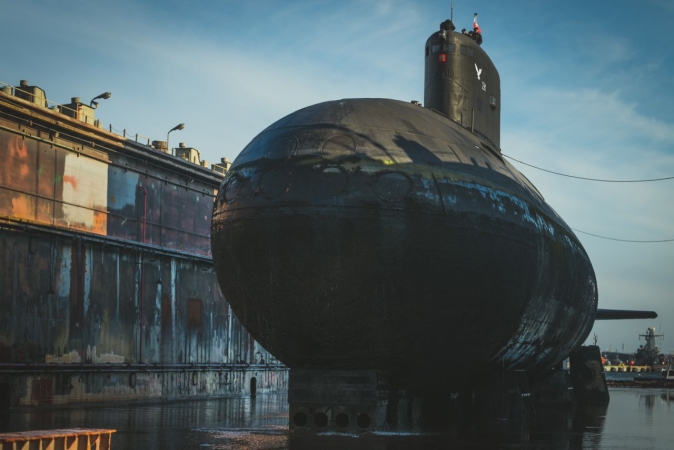 ORP Orzeł w PGZ Stoczni Wojennej [ZDJĘCIA]-GospodarkaMorska.pl