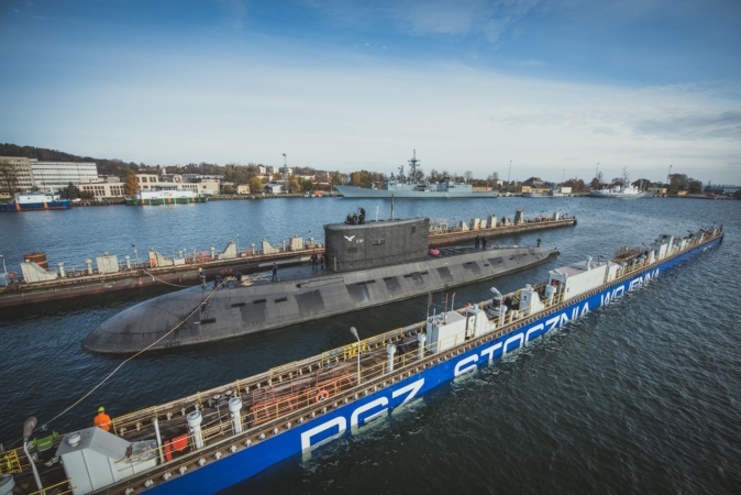 ORP Orzeł w PGZ Stoczni Wojennej [ZDJĘCIA]-GospodarkaMorska.pl