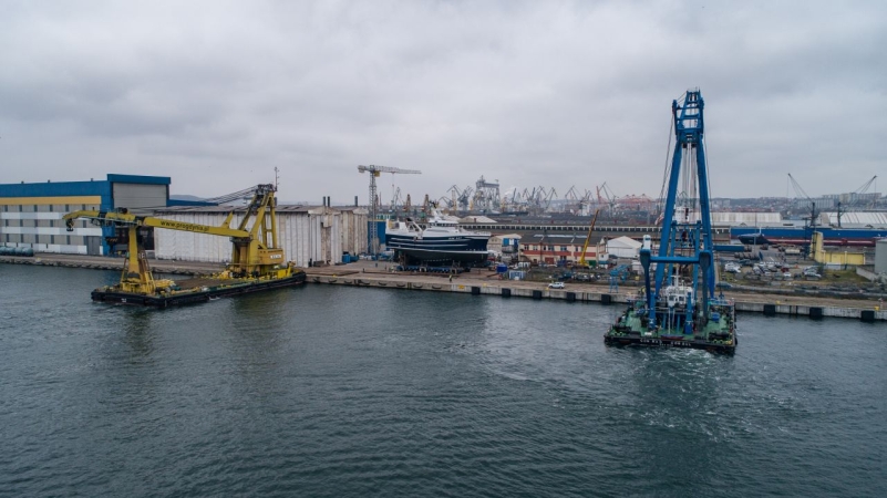 Statek rybacki zwodowany w Karstensen Shipyard Poland [WIDEO, ZDJĘCIA]-GospodarkaMorska.pl