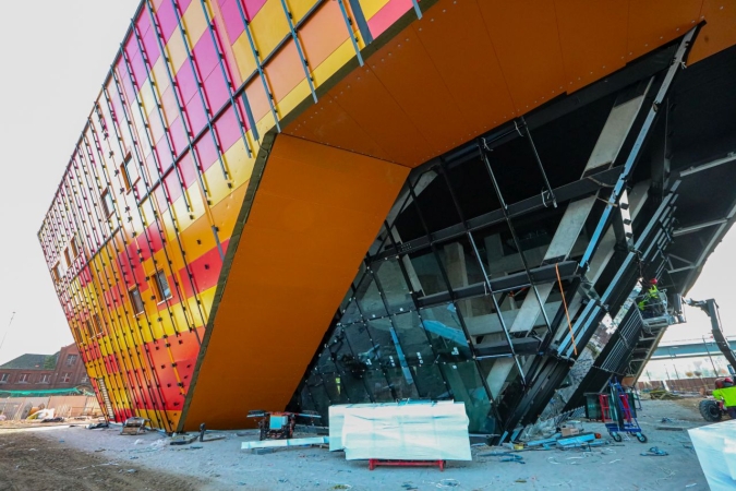 Morskie Centrum Nauki w Szczecinie. Zobacz zdjęcia z prac na budowie-GospodarkaMorska.pl