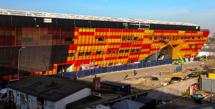 Morskie Centrum Nauki w Szczecinie. Zobacz zdjęcia z prac na budowie-GospodarkaMorska.pl