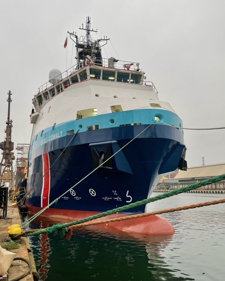 Offshorowy statek Next Geosolutions wyremontowany w Polsce-GospodarkaMorska.pl