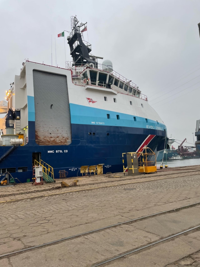 Offshorowy statek Next Geosolutions wyremontowany w Polsce-GospodarkaMorska.pl