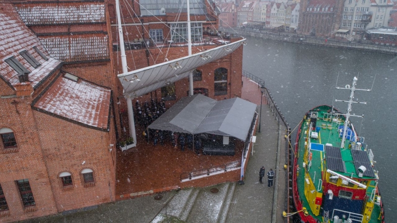 Puma, Narwal, Nerpa i Manat już ochrzczone. Wody Polskie mają nowe lodołamacze [WIDEO]-GospodarkaMorska.pl