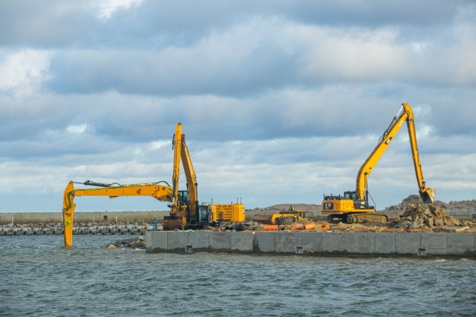 Przekop Mierzei Wiślanej. Trwa rozruch urządzeń i instalacji - serce inwestycji prawie gotowe [WIDEO, ZDJECIA]-GospodarkaMorska.pl
