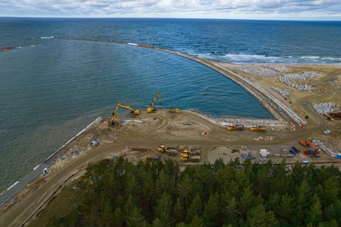 Przekop Mierzei Wiślanej. Trwa rozruch urządzeń i instalacji - serce inwestycji prawie gotowe [WIDEO, ZDJECIA]-GospodarkaMorska.pl