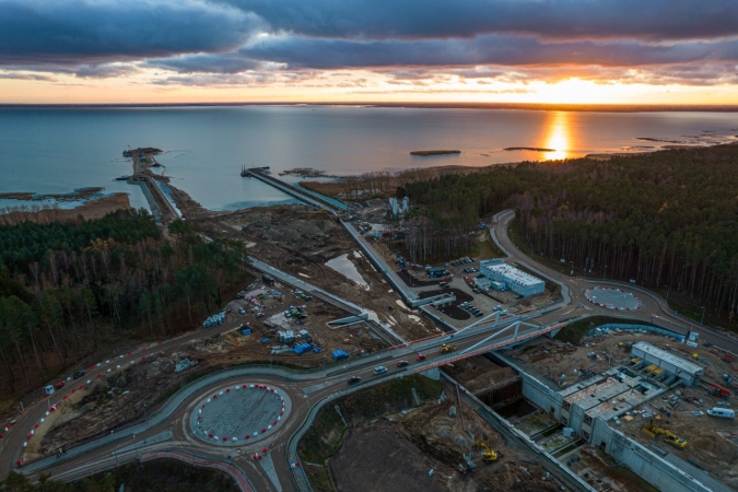 Przekop Mierzei Wiślanej. Trwa rozruch urządzeń i instalacji - serce inwestycji prawie gotowe [WIDEO, ZDJECIA]-GospodarkaMorska.pl