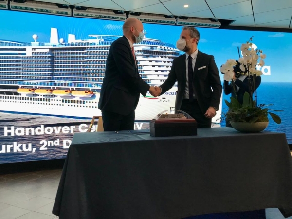 Costa Toscana gotowa do wypłynięcia [ZDJĘCIA]-GospodarkaMorska.pl