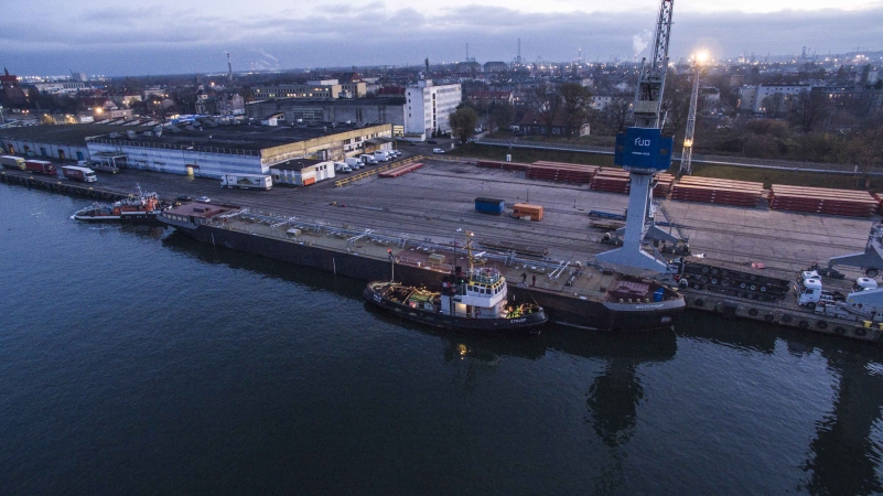 110-metrowy kadłub na inspekcji w Gdańsku. Jest wart kilka milionów złotych-GospodarkaMorska.pl