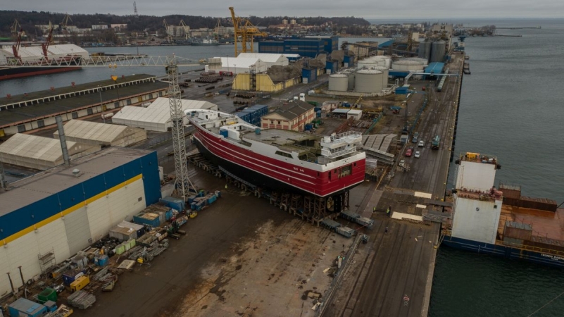 Karstensen nie zwalnia tempa. Kolejny statek rybacki popłynie do Szkocji [WIDEO, ZDJĘCIA]-GospodarkaMorska.pl