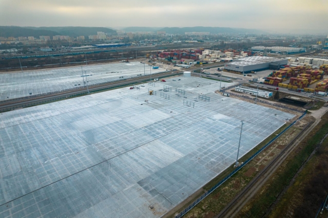 Oba place Centrum Logistycznego w Gdyni będą gotowe pół roku przed terminem [WIDEO, GALERIA]-GospodarkaMorska.pl