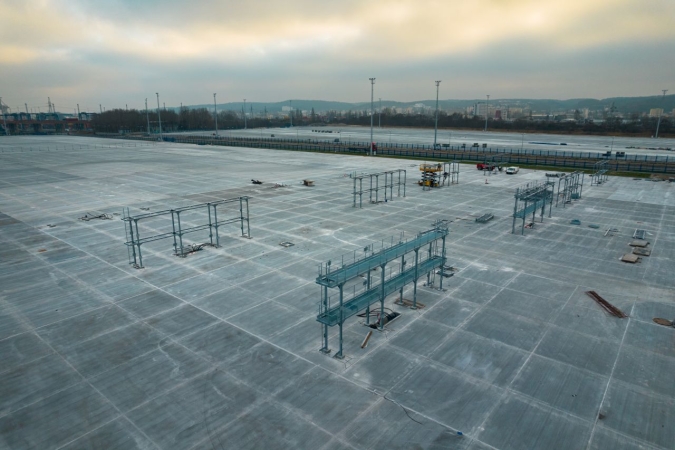 Oba place Centrum Logistycznego w Gdyni będą gotowe pół roku przed terminem [WIDEO, GALERIA]-GospodarkaMorska.pl